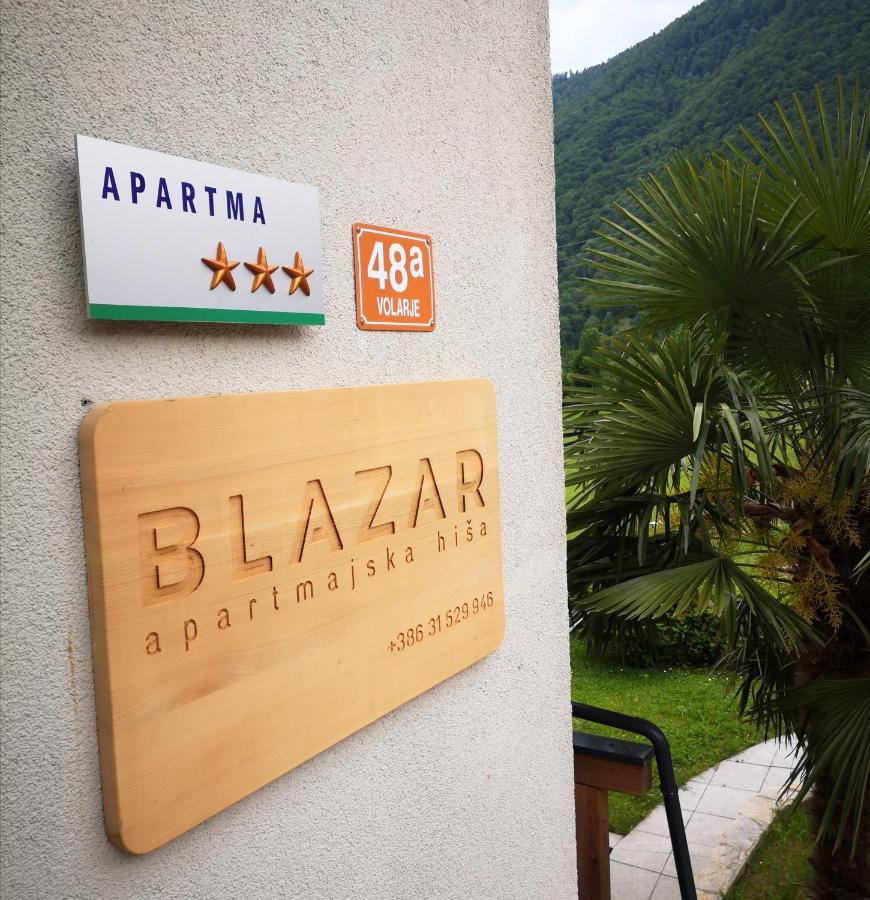 Apartment House Blazar Tolmin Exteriör bild